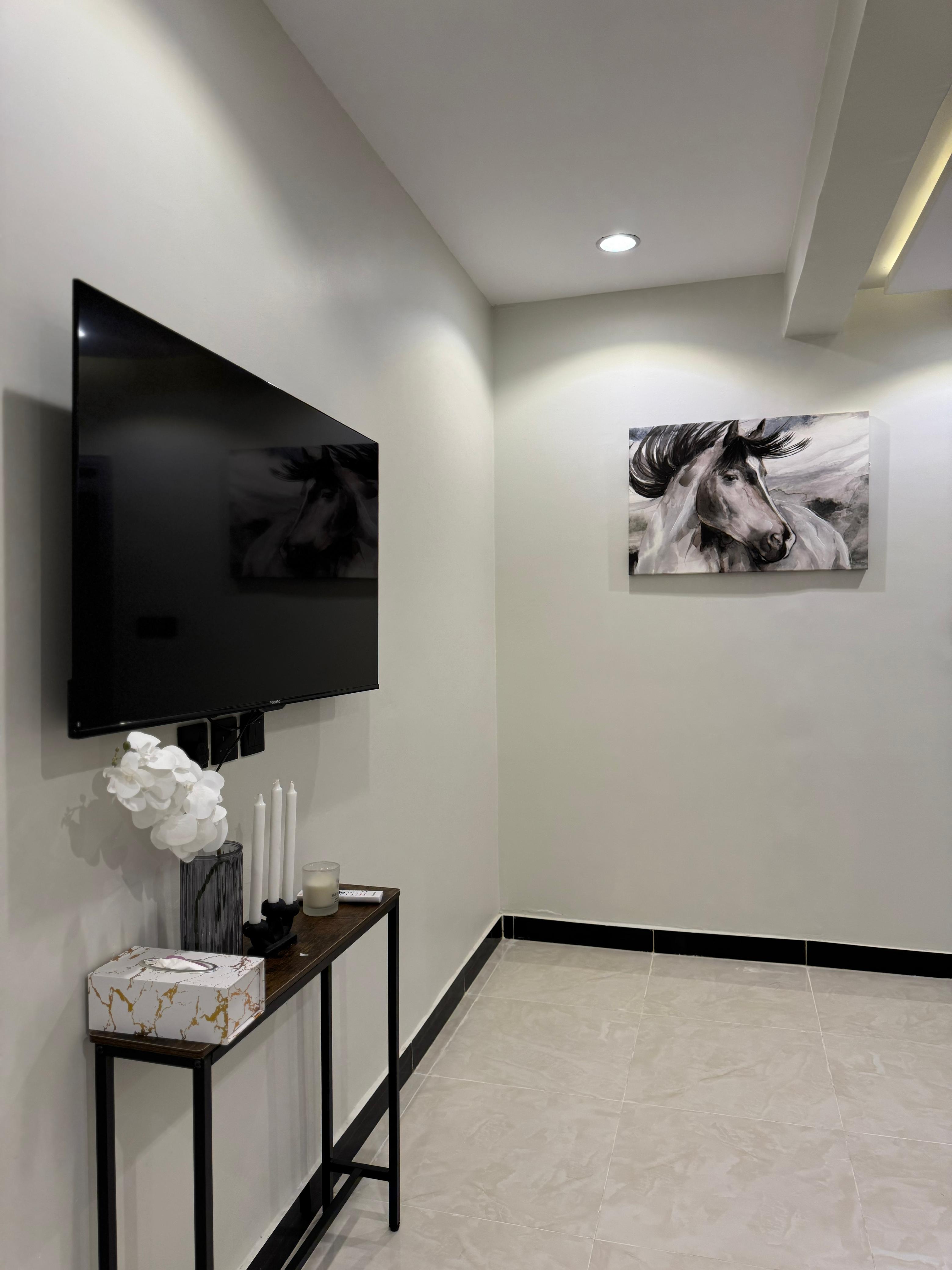 شقه بدخول ذاتي وسرير مريح في حي الوادي 109